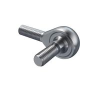 Testa snodata M6 M8 M10 RhedexX® giunto testa sferica per molle a gas e molle di trazione dell'acceleratore, lembi posteriori e cofani (M10-48 mm, con bullone filettato, 1 pezzo)