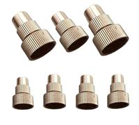 Testa spray atomizzata regolabile Pure rame interno e sistema di raffreddamento esterno, irrigazione agricola e fertilizzazione, letto elevato vegetale, giardino, ecc. (Round adjustable nozzle 20pcs
