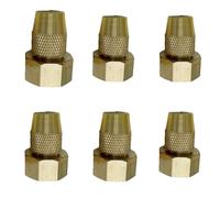 Testa spray atomizzata regolabile Pure rame interno e sistema di raffreddamento esterno, irrigazione agricola e fertilizzazione, letto elevato vegetale, giardino, ecc. 8-edge adjustable nozzle 20pcs