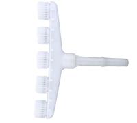 Testa spray porosa 1/1.2/1.5 "Flow di grande flusso Mutli Acqua Sprinkler portatile Spruzzatore spruzzatore Multi-irrigatore Giardino per prato da cortile bianco 5-heads