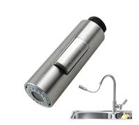 Testa spray rubinetto cucina - Doccetta estraibile 2-in-1, ricambio regolabile per lavello, ugello aeratore universale, montaggio semplice | Per cucina, lavabo e miscelatore bagno, pratico