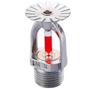 Testa sprinkler antincendio, tipo pendente 1/2 68°C a risposta rapida | Design a risposta rapida, adatto a 1/2 filettatura, ideale per uso residenziale domestico