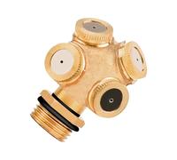 Testa spruzzata per irrigazione automatizzata con diffusione di nebbia fine e componente in metallo resistente alla corrosione per colture strumento di irrigazione a nebbia ad alta pressione