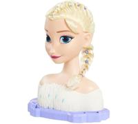 Testa di Deluxe Elsa The Snow Queen da pettinare Frozen 2 Disney, 18 Pezzi Inclusi Accessori da Indossare e Condividere, Giocattoli per Bambini dai 3 Anni in su di Just Play