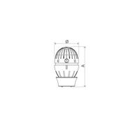 Testa termostatica Giacomini R470X001