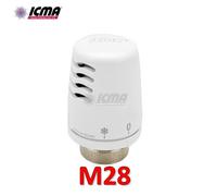 Testa termostatica ICMA 1100 M28x1,5 - elemento sensibile a liquido