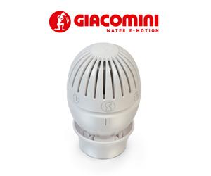 Testa termostatica per valvole termostatizzabili dei radiatori R470 Giacomini