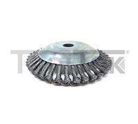 TESTA TESTINA SPAZZOLA PER DECESPUGLIATORE FILI METALLICI ACCIAIO 200mm