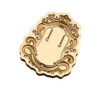 Testa timbro con sigillo ceralacca in ottone massiccio antico, strumento goffratura inciso, cornice fiori per lettere fatte a mano, cornice confezioni regalo, inviti, testa incisa in