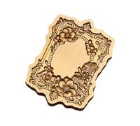 Testa timbro con sigillo ceralacca in ottone vintage Design in rilievo intricato per inviti nozze Personalizzazione progetti artigianali Testa timbro con sigillo ceralacca vintage in