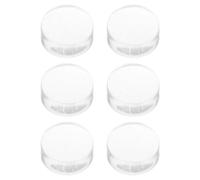 Testa Timbro Nail Art in Silicone Trasparente, 6 Pezzi