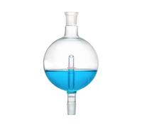 Testa Trappola Urto Disco Sinterizzato Vetro Rotovap-1000ml 24/29 + 24/29 | Testa Paraspruzzi Disco Sinterizzato Giunto Smerigliato Filtro Vapore Rotovap Tecnico
