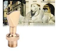 Testa Ugello Spruzzatore a Forma di Ventaglio DN20 0026 1/2" 3/4" in Ottone Regolabile per Fontana Stagno Giardino Parco Museo Biblioteca