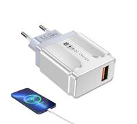 Testa USB a Ricarica Rapida, Caricatore da Parete Veloce, 68 W, Protezione Contro Il surriscaldamento, Blocco di Ricarica da Parete PD, Protezione Anti-Incendio Anti-Caduta ignifuga per la