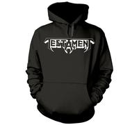 Testament 'Bay Area Thrash' (Nero) Felpa Con Cappuccio Pullover- NUOVO