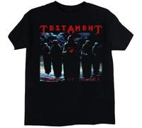 Testament Souls of T Shirt Casual Graphic Short Sleeve Tops Black M