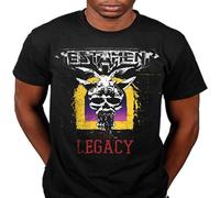 Testament The Legacy Album Men T Shirt Thrash Metal Band Rock Fan Tee Size S