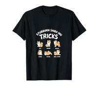 Testardo Shiba Inu Trucchi Pet Addestramento Cane Proprietario Maglietta