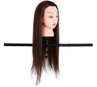 TESTASTUDIO TESTINA PER PARRUCCHIERI ALLENAMENTO 40% CAPELLI NATURALI INDIANI