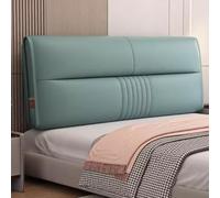 Testata Letto Cuscini,Cuscino Da Lettura Per Letto,Coprire Antipolvere In Panno Tecnologico Cover,Copri Testiera Letto Matrimoniale Imbottito((There are bed head) 180*58*6CM,Emerald green)
