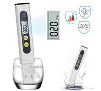 Testatore digitale TDS per acqua - Kit di test per acqua economici e affidabili per acqua potabile - 0-9990ppm - Risultati precisi in 1 secondo per casa, pozzo, test di qualità dell'acqua del rubinett