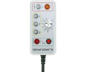 Testboy Testavit Schuki 2K Tester presa di corrente CAT III 300 V LED
