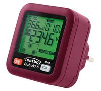 Testboy Testavit Schuki 6 tester per prese, verifica di errori di collegamento o di cablaggio (display LC da 2,0 pollici, funzionamento semplice, test rapido e sicuro, tester per prese)