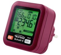 Testboy Testavit Schuki 6 tester per prese, verifica di errori di collegamento o di cablaggio (display LC da 2,0 pollici, funzionamento semplice, test rapido e sicuro, tester per prese)