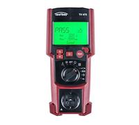 Testboy TV 475 Tester per apparecchiature (strumento di misura VDE con software per PC e certificato di calibrazione di fabbrica, memoria per un massimo di 1500 misurazioni)