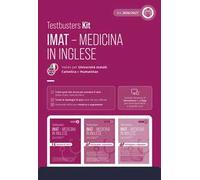 Testbusters IMAT. Test di medicina in inglese. Kit. Con simulatore e app