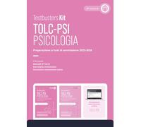 Testbusters TOLC-PSI 2025 - Kit. Con Simulatore Testbusters - AA.VV.