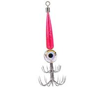 Teste di calamari Fishing Acqua salata- 9,5 cm a LED Underwater Light Squid Gancio di calamari, esche per maniche per maniche per seppie per la taglio