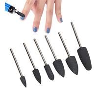 Teste di Ricambio della Lima per Unghie Elettriche, 6pcs per Trapano Trapano Bit Unghie Perforazione Perforazione Manicure Che Macina la Testa di Lucidatura Lucidatura Chiodi Accessori (Imposta 03)