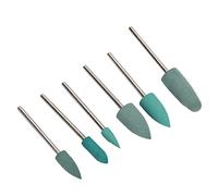 Teste di Ricambio della Lima per Unghie Elettriche, 6pcs per Trapano Trapano Bit Unghie Perforazione Perforazione Manicure Che Macina la Testa di Lucidatura Lucidatura Chiodi Accessori (Impostare 01)