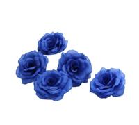 Teste di rose artificiali nere 10 pezzi 8 cm for decorazioni nuziali | Capolini in seta for la decorazione di casa, compleanno, Capodanno e banchetti
