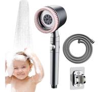 Teste Doccia Alta Pressione - o Doccino Manuale,Risparmio Idrico - Bagno per Casa Albergo Camper Roulotte Hotel e Casa