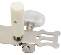 Teste Manopole Accordatura Chitarra Classica Base Lega Metallo Colonna Plastica Speciale Durevole 35mm Distanza Pioli per Chitarre Classiche Vintage e Moderne