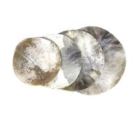 Teste per banjo in pelle di capra con macchie scure da 35,6 cm a 55,9 cm, estetica esotica jumbo per personalizzazioni e boutique (35,6 cm)