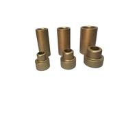 Teste per saldatrici per tubi, Testa for fustella in alluminio hot melt, antiaderente ispessita estesa ventilata, angolo del tubo, 20/25/32 mm 1 pz(25mm)