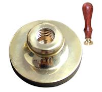 Teste Per Timbri Con Sigillo Di Ceralacca In Rame - Sigillante Rotondo | Set Di Strumenti Per Artigianale, Decorativi Per Sigillare, Per Multifunzionale, Organizer Pe
