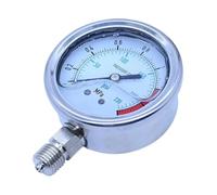 Tester 0-60MPa Aria Olio Acqua Manometro Idraulico Pressione 60MM Psi for Casa G1/4 Radiale Acciaio Inox Manometro YN60(-0.1-0.15Mpa)