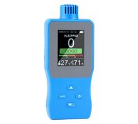 Tester accurato per solfuri da 0 a 100 ppm con risposta | Monitor multifunzionale per solfuro idrogeno nei luoghi lavoro raffinazione del petrolio e