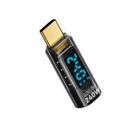 Tester Adattatore Di Tipo C, Adattatore Di Estensione Di Tipo C | Convertitore Di Estensione Di Ricarica PD Di Tipo C 240W, Supporta Adattatore Femmina Per Telefono, Laptop, Cavo