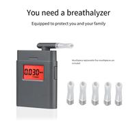 Tester Alcol Respiro Digitale Compatto per un Comportamento di Guida Responsabil