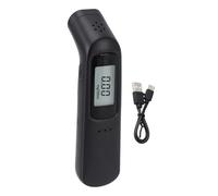 Tester alcolico del respiro portatile ad alta precisione Rilevatore di alcol digitale USB trasmissione vocale ricaricabile per la guida del materiale ABS di sicurezza 93x25x24mm