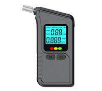 Tester alcolimetro portatile con display LED 5 bocchettoni risultati accurati rilevazione del soffio attivo e interrogazione dei record per l uso