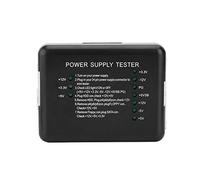 Tester ATX di Alimentazione 20/24 Pin per ATX/SATA / HDD/Floppy, Nero