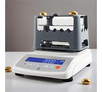 Tester Automatico Della Purezza Dell'oro Misuratore Di Densità 0,001~99,999 G/cm³ Display LCD A Luce Blu Kit Professionale For Test Dei Metalli Preziosi For Oro Argento Platino(600/0.01g)