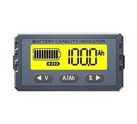 Tester Batteria 8V- 120V 50A 100A Contatore Di Coulomb Indicatore Capacità Rilevatore Ioni Litio Coulometro Voltmetro Monitoraggio Accurato Energia(8-120V 100A(0-150A))