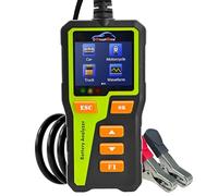 Tester Batteria Auto 5-30V, 100-2000CCA Moto DonosHome DH310 Tester per Batteria >99.8% Con la Funzione di Test SOC, SOH, Manovella e Carica, Adatto per Auto, Moto, Camion e Altro Ancora